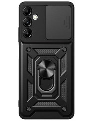 Чохол Camshield Serge Ring + підставка Samsung Galaxy A55 (чорний) 
