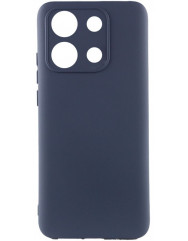 Чехол Silicone Case Poco X6 Pro 5G (темно-синий)