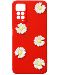Case Chamomile for Xiaomi Note 12 Pro Red