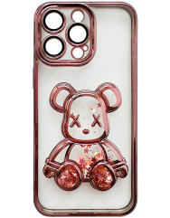 Case Shining Bear for iPhone 11 Pro (Rose Gold)