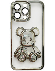 Case Shining Bear for iPhone 11 Pro Max (Silver)